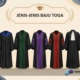 Jenis-Jenis Baju Toga
