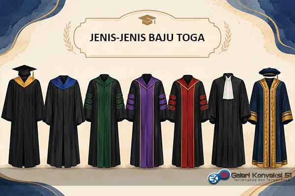 Jenis-Jenis Baju Toga Jenis-Jenis Baju Toga